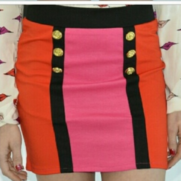 ... Dresses & Skirts - SALECOLOR BLOCK SKIRT